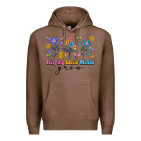 Chestnut helping little minds grow Premium Hoodie - Artiststas