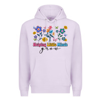 Lilac helping little minds grow Premium Hoodie - Artiststas