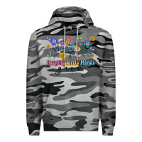 Slate Camo helping little minds grow Premium Hoodie - Artiststas