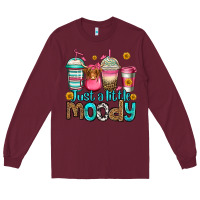 Burgundy just a little moody coffee cups Long Sleeve Tee - Jasminsmagicworld