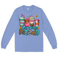 Colony Blue just a little moody coffee cups Long Sleeve Tee - Jasminsmagicworld