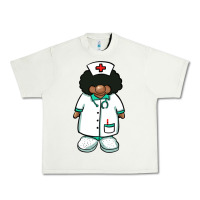 Pistachio african nurse gnome afro hair Urban Heavy Tee - BarkalooDesign