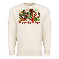Sandshell jesus the reason for the season Premium Sweatshirt - MaliasSmallBusiness