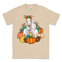 Mushroom Goat family fall pumpkins gemstone Classic Tee - Artiststas