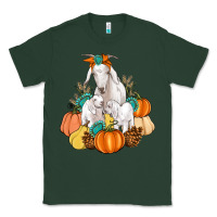 Sports Green Goat family fall pumpkins gemstone Classic Tee - Artiststas
