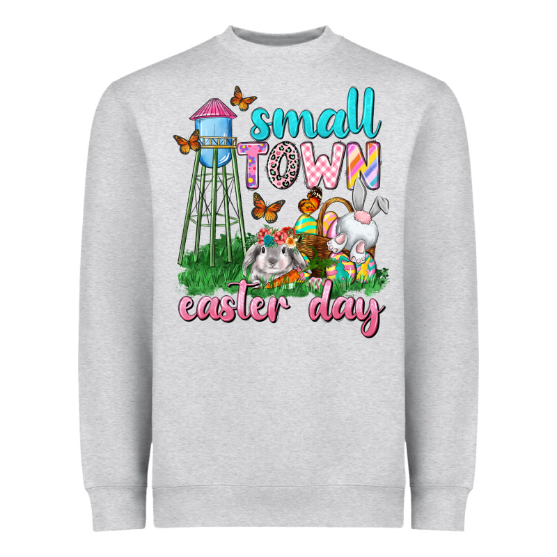 Small Town Easter Day Heavyweight Sweatshirt by Neo Western | Teevron
