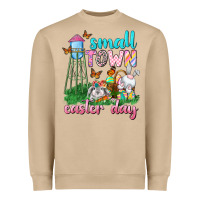 Mushroom Small Town Easter Day Heavyweight Sweatshirt - Neo Western