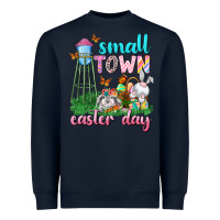 Navy Small Town Easter Day Heavyweight Sweatshirt - Neo Western
