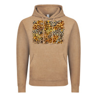 Vintage Coffee leopard background Vintage Hoodie - Zillion Design Studio