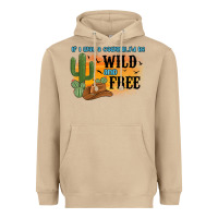 Mushroom if i was a cowgirl i d be wild and free Heavyweight Hoodie - MaliasSmallBusiness