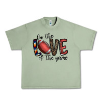 Oil Green for the love of the game football Urban Heavy Tee - CowhideDigitalArt