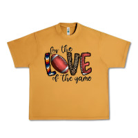 Peanut Butter for the love of the game football Urban Heavy Tee - CowhideDigitalArt