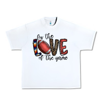 White for the love of the game football Urban Heavy Tee - CowhideDigitalArt