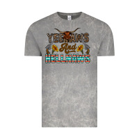 Cloud Rock yeehaws and hellnaws Vintage Tee - CowhideDigitalArt