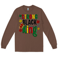 Chestnut strong black king Long Sleeve Tee - Artiststas