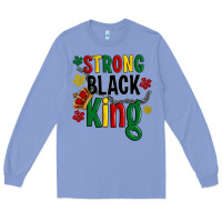 Colony Blue strong black king Long Sleeve Tee - Artiststas