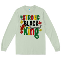 Matcha strong black king Long Sleeve Tee - Artiststas