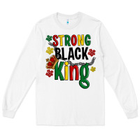 White strong black king Long Sleeve Tee - Artiststas