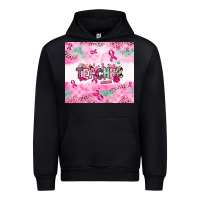 Black Breast Cancer Teacher Urban Hoodie - NancyCooperArtShop