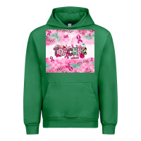 Emerald Breast Cancer Teacher Urban Hoodie - NancyCooperArtShop
