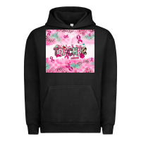 Pigment Black Breast Cancer Teacher Urban Hoodie - NancyCooperArtShop