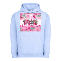 Pigment Grape Ice Breast Cancer Teacher Urban Hoodie - NancyCooperArtShop
