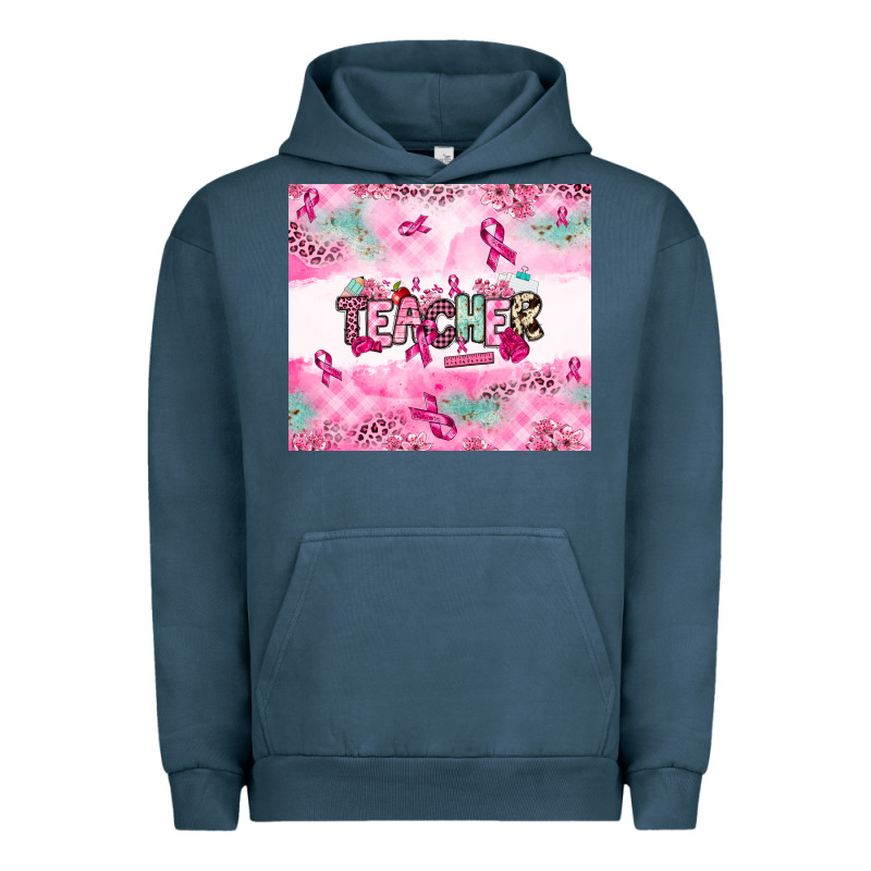 Breast Cancer Teacher Urban Hoodie by NancyCooperArtShop | Teevron