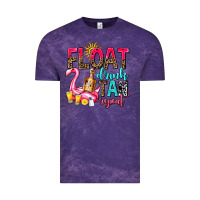 Cloud Purple float drink tan repeat Vintage Tee - AdoDesignShop