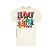 Vintage Arctic float drink tan repeat Vintage Tee - AdoDesignShop