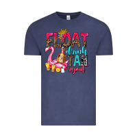 Vintage Denim float drink tan repeat Vintage Tee - AdoDesignShop