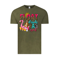 Vintage Olive float drink tan repeat Vintage Tee - AdoDesignShop
