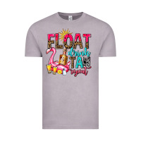 Vintage Zinc float drink tan repeat Vintage Tee - AdoDesignShop