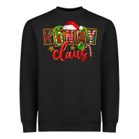 Black christmas honey claus Heavyweight Sweatshirt - FaDigitalArtStudio