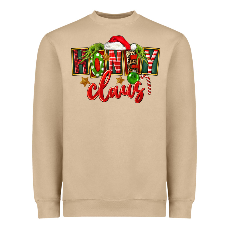 Christmas Honey Claus Heavyweight Sweatshirt by FaDigitalArtStudio | Teevron