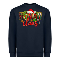 Navy christmas honey claus Heavyweight Sweatshirt - FaDigitalArtStudio