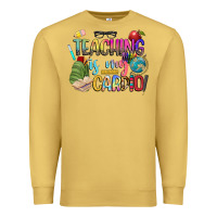 Antique Gold teaching is my cardio Premium Sweatshirt - NancyCooperArtShop
