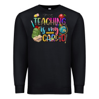 Black teaching is my cardio Premium Sweatshirt - NancyCooperArtShop