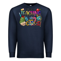Navy teaching is my cardio Premium Sweatshirt - NancyCooperArtShop