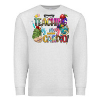 Oatmeal Heather teaching is my cardio Premium Sweatshirt - NancyCooperArtShop