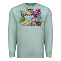 Seafoam teaching is my cardio Premium Sweatshirt - NancyCooperArtShop