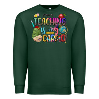 Sports Green teaching is my cardio Premium Sweatshirt - NancyCooperArtShop