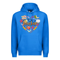 True Royal teacher heart Premium Hoodie - Artiststas