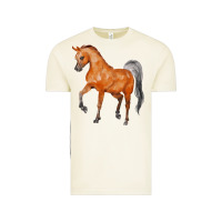 Vintage Arctic horse Vintage Tee - FaDigitalArtStudio