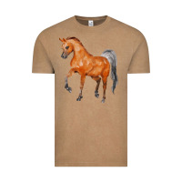 Vintage Coffee horse Vintage Tee - FaDigitalArtStudio