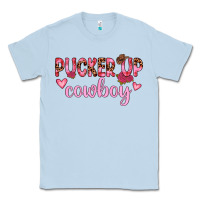 Dusty Blue pucker up cowboy Classic Tee - JahusDesignShop