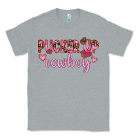 Heather Grey pucker up cowboy Classic Tee - JahusDesignShop