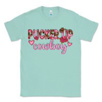 Seafoam pucker up cowboy Classic Tee - JahusDesignShop