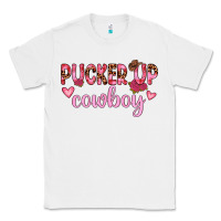White pucker up cowboy Classic Tee - JahusDesignShop