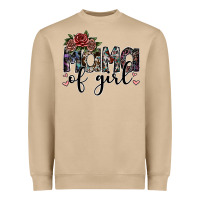 Mama Of Girl Heavyweight Sweatshirt | Teevron