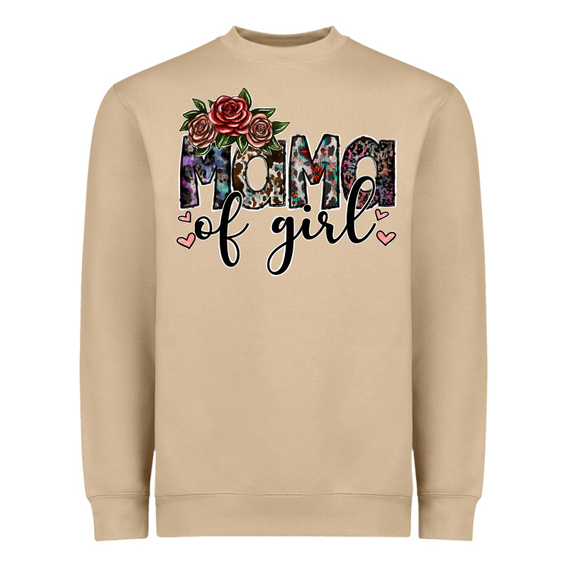 Mama Of Girl Heavyweight Sweatshirt by SublimationCraftShop | Teevron